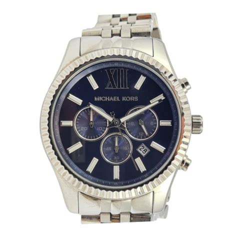 michael kors men watch mk8280 idealo|michael kors leather watch.